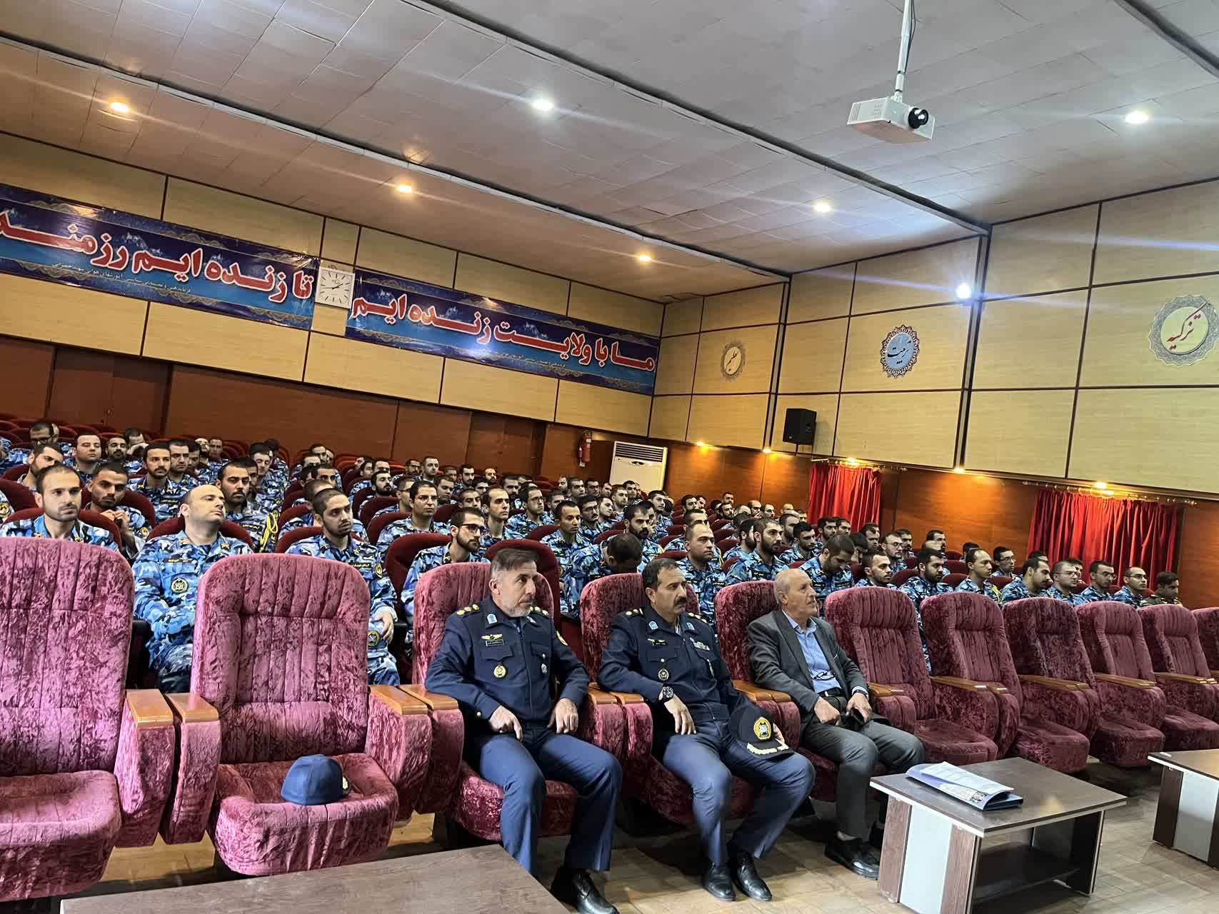 مراسم افتتاحیه آموزش معارف جنگ جهت کارکنان وظیفه لیسانس و..