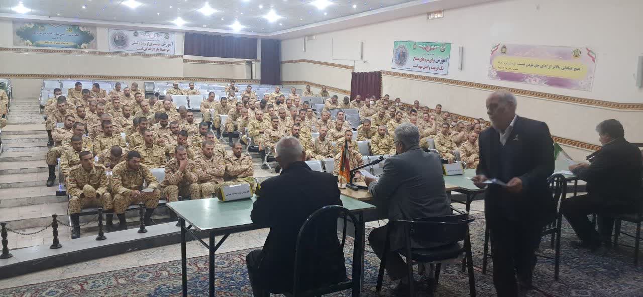 اجرای آموزش معارف جنگ در مرکز آموزش03