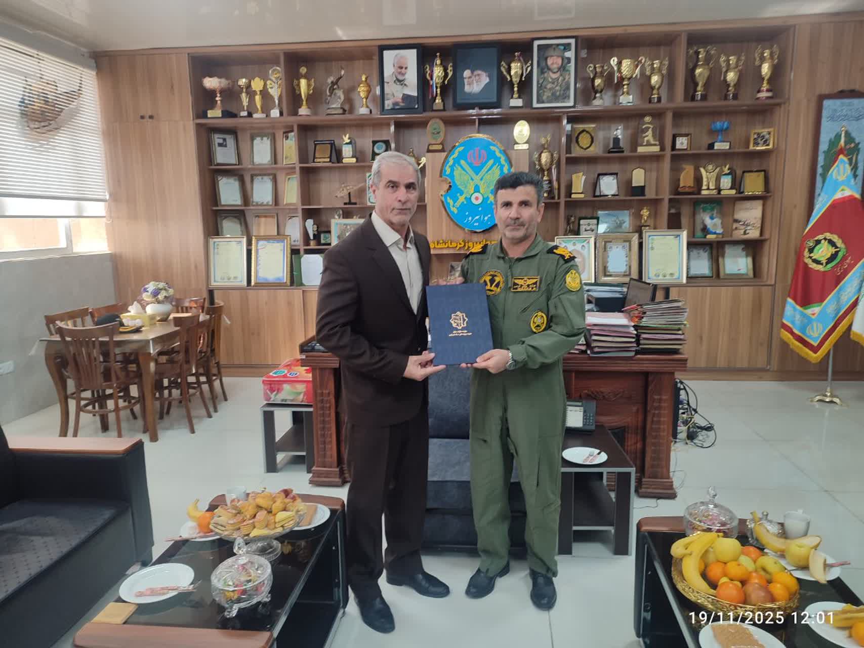 روز شنبه مورخه ۱۴۰۴/۰۹/۰۱ امیر خوش کنار رئیس..