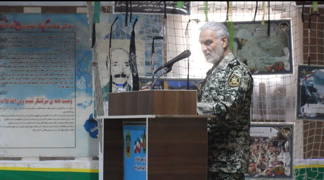 مراسم افتتاحیه آموزش معارف جنگ در مرکز تربیت و آموزش 08 خاش